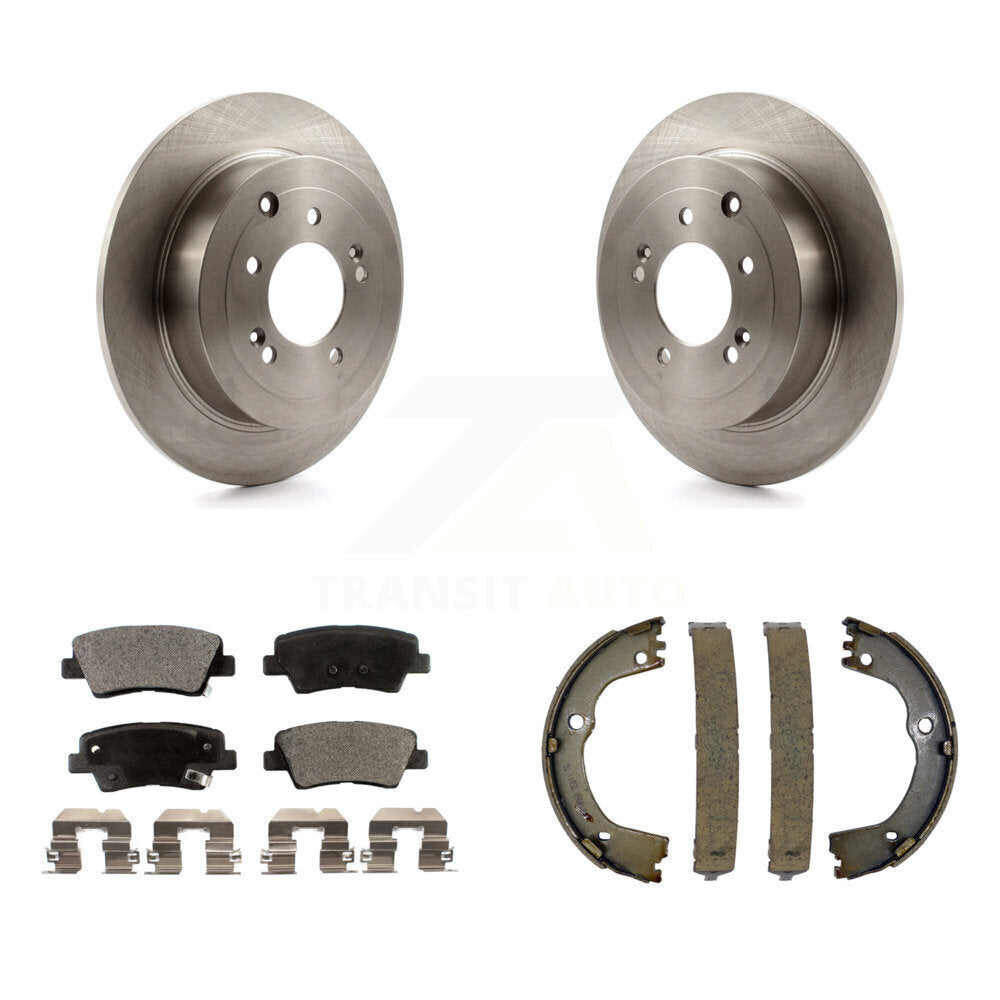 Transit Auto K8F-104401 Disc Brake Kit for 2016-2022 Hyundai Tucson, Kia Sportage - Rear product image