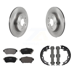 Transit Auto K8F-104406 Disc Brake Kit for 2018-2023 Nissan Rogue Sport, Nissan Qashqai, Nissan Rogue - Rear product image