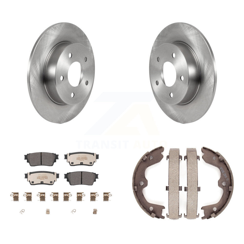 Transit Auto K8F-104411 Disc Brake Kit for 2019-2023 Nissan Altima - Rear product image