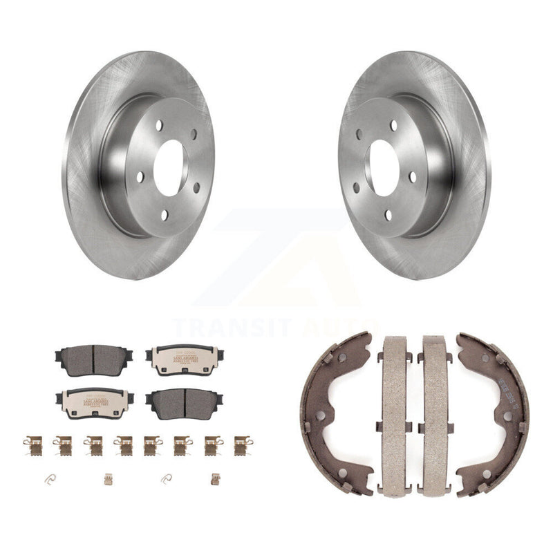 Transit Auto K8F-104411 Disc Brake Kit for 2019-2023 Nissan Altima - Rear product image