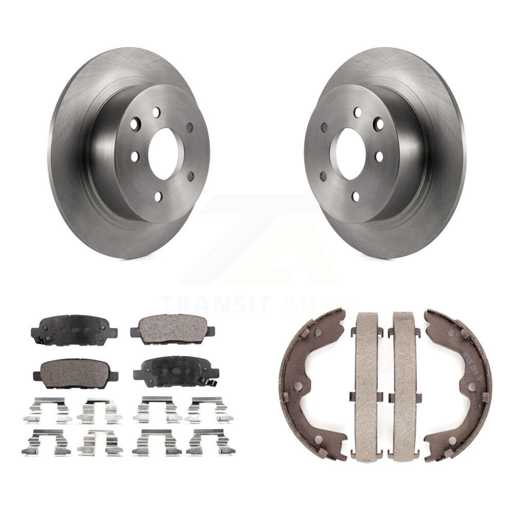 Transit Auto K8F-104412 Disc Brake Kit for 2002-2023 Nissan Altima, Nissan Maxima - Rear product image