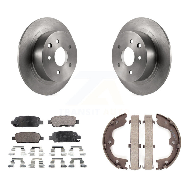Transit Auto K8F-104412 Disc Brake Kit for 2002-2023 Nissan Altima, Nissan Maxima - Rear product image