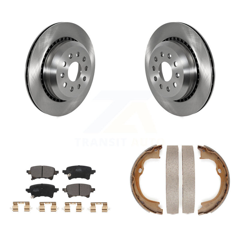 Transit Auto K8F-104415 Disc Brake Kit for 2020-2022 Jeep Wrangler, Jeep Gladiator - Rear product image