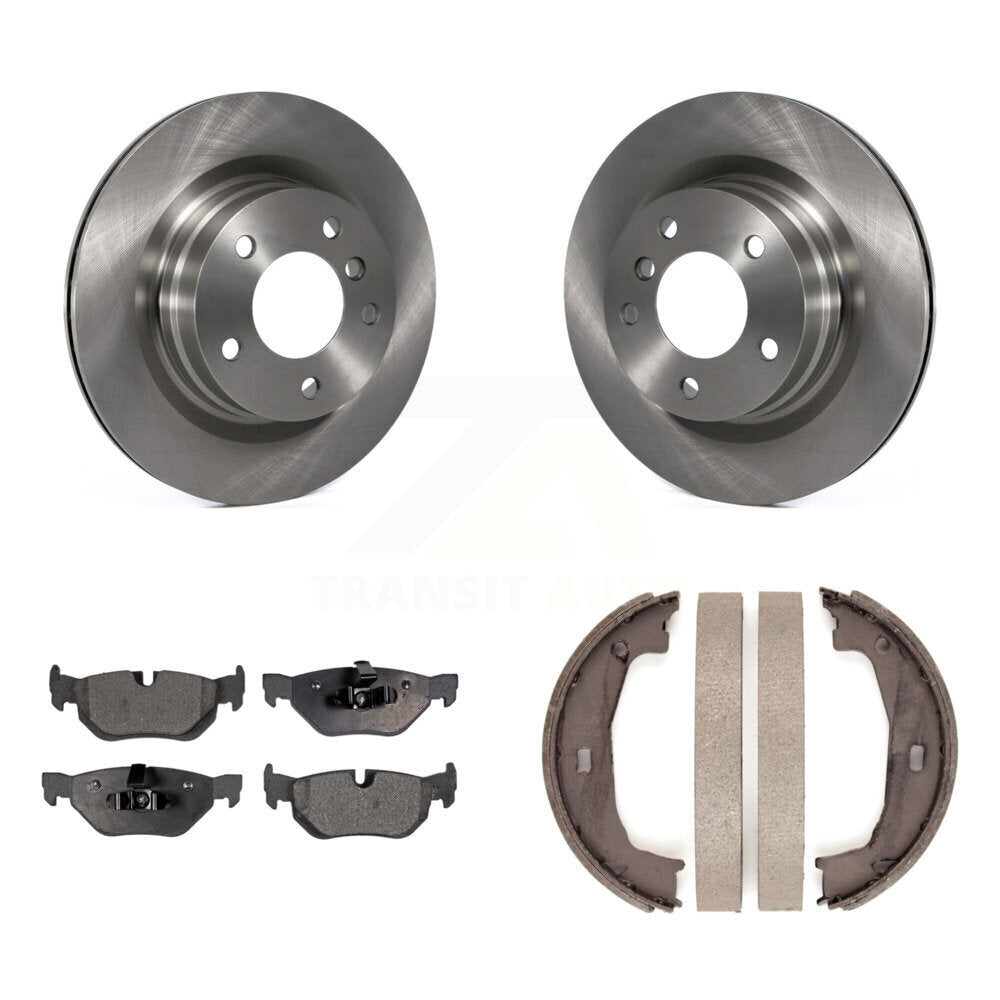 Transit Auto K8F-104424 Disc Brake Kit for 2006-2013 BMW 328i, BMW 323i, BMW 325i - Rear product image