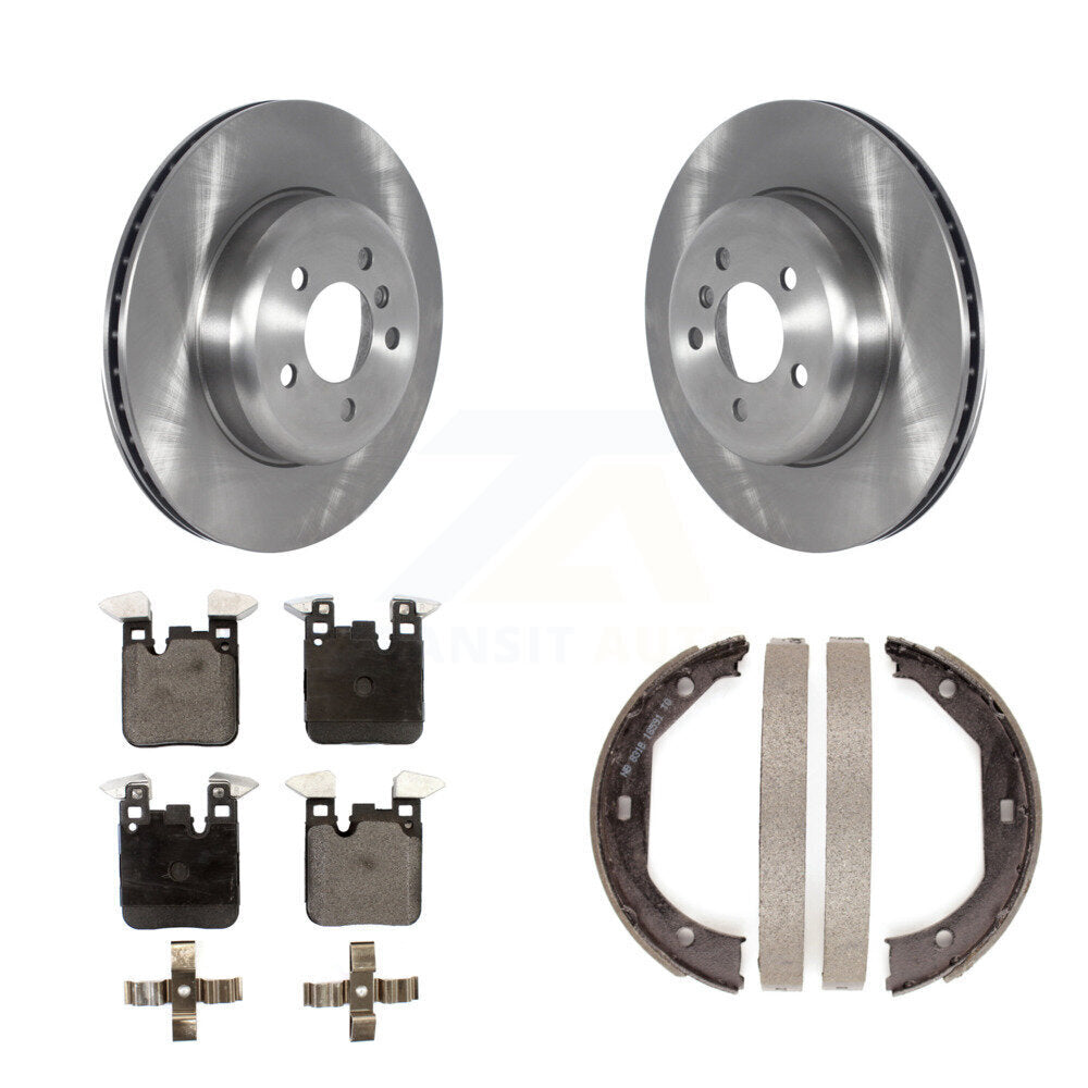 Transit Auto K8F-104427 Disc Brake Kit for 2013-2020 BMW 330i, BMW 330i GT xDrive, BMW 330i xDrive & more - Rear product image