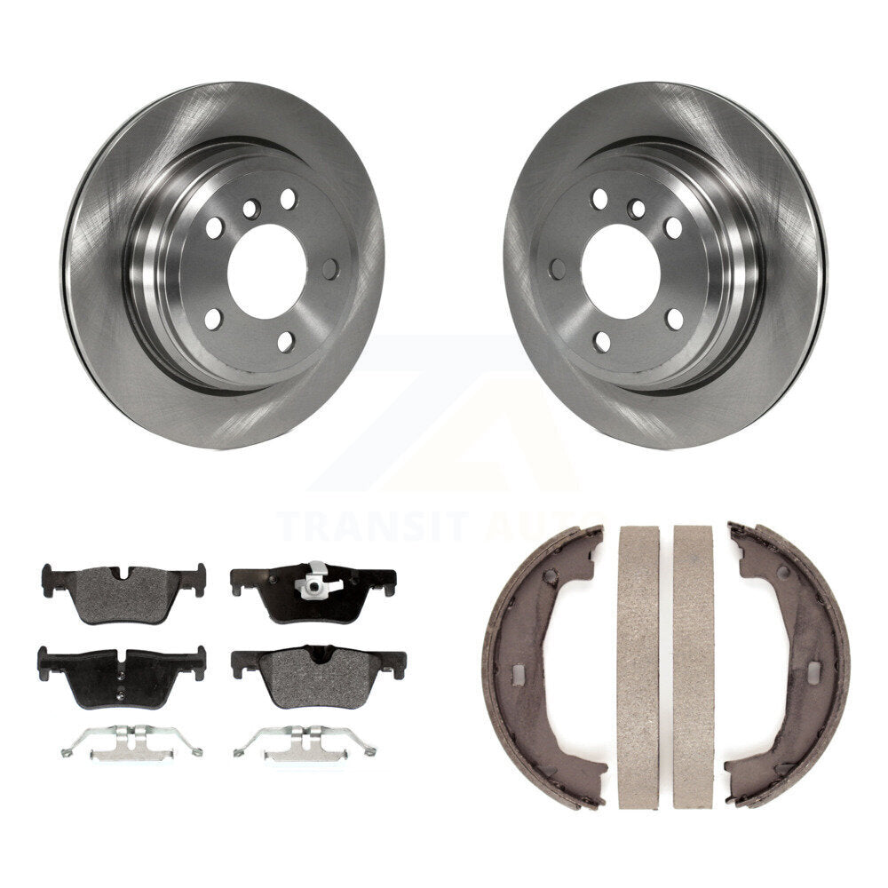 Transit Auto K8F-104436 Disc Brake Kit for 2013-2016 BMW 328i, BMW 428i, BMW 428i Gran Coupe & more - Rear product image