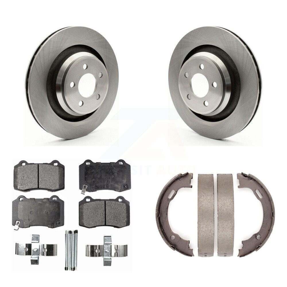 Transit Auto K8F-104442 Disc Brake Kit for 2005-2021 Dodge Challenger, Dodge Charger - Rear product image