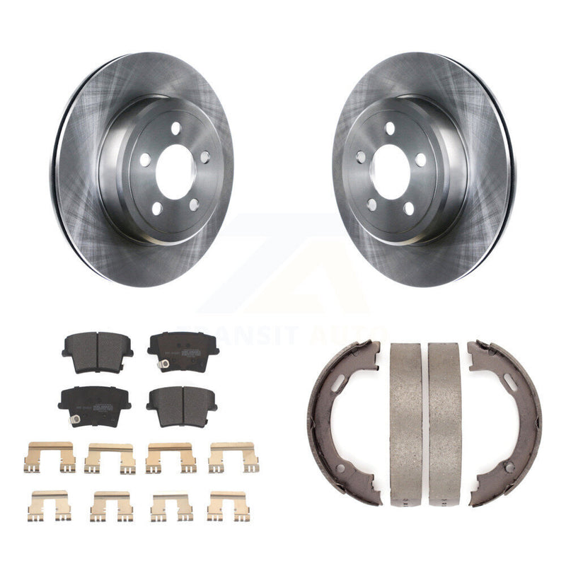 Transit Auto K8F-104443 Disc Brake Kit for 2005-2021 Dodge Challenger, Dodge Charger, Chrysler 300 - Rear product image