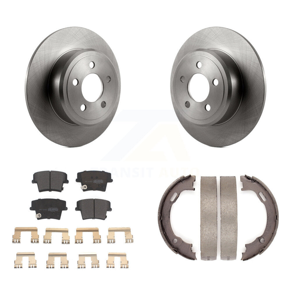 Transit Auto K8F-104445 Disc Brake Kit for 2005-2021 Dodge Challenger, Dodge Charger, Chrysler 300 - Rear product image