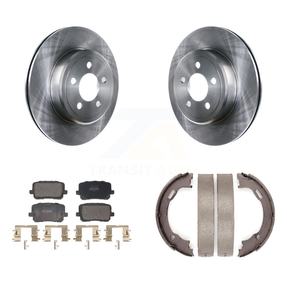 Transit Auto K8F-104447 Disc Brake Kit for 2017-2018 Dodge Charger - Rear product image