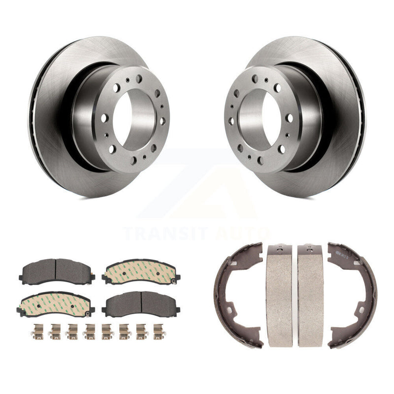 Transit Auto K8F-104449 Disc Brake Kit for 2019-2021 Ram 2500, Ram 3500 - Rear product image
