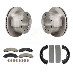 Transit Auto K8F-104452 Disc Brake Kit for 2020-2024 Chevrolet Silverado 3500 HD, GMC Sierra 3500 HD - Rear product image