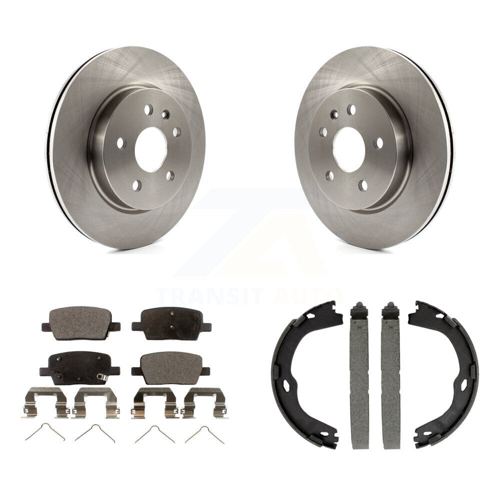 Transit Auto K8F-104454 Disc Brake Kit for 2016-2022 Chevrolet Camaro - Rear product image