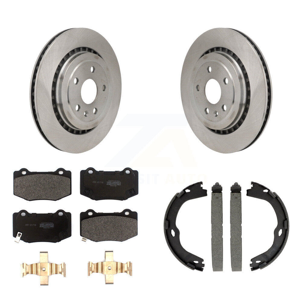 Transit Auto K8F-104455 Disc Brake Kit for 2016-2021 Chevrolet Camaro, Cadillac ATS - Rear product image