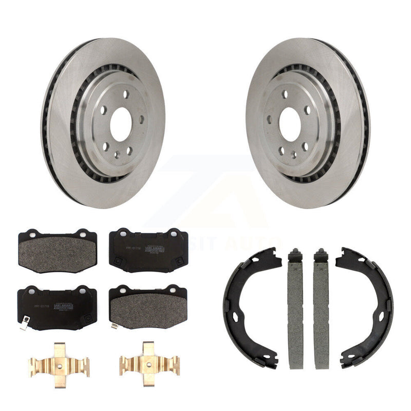 Transit Auto K8F-104455 Disc Brake Kit for 2016-2021 Chevrolet Camaro, Cadillac ATS - Rear product image