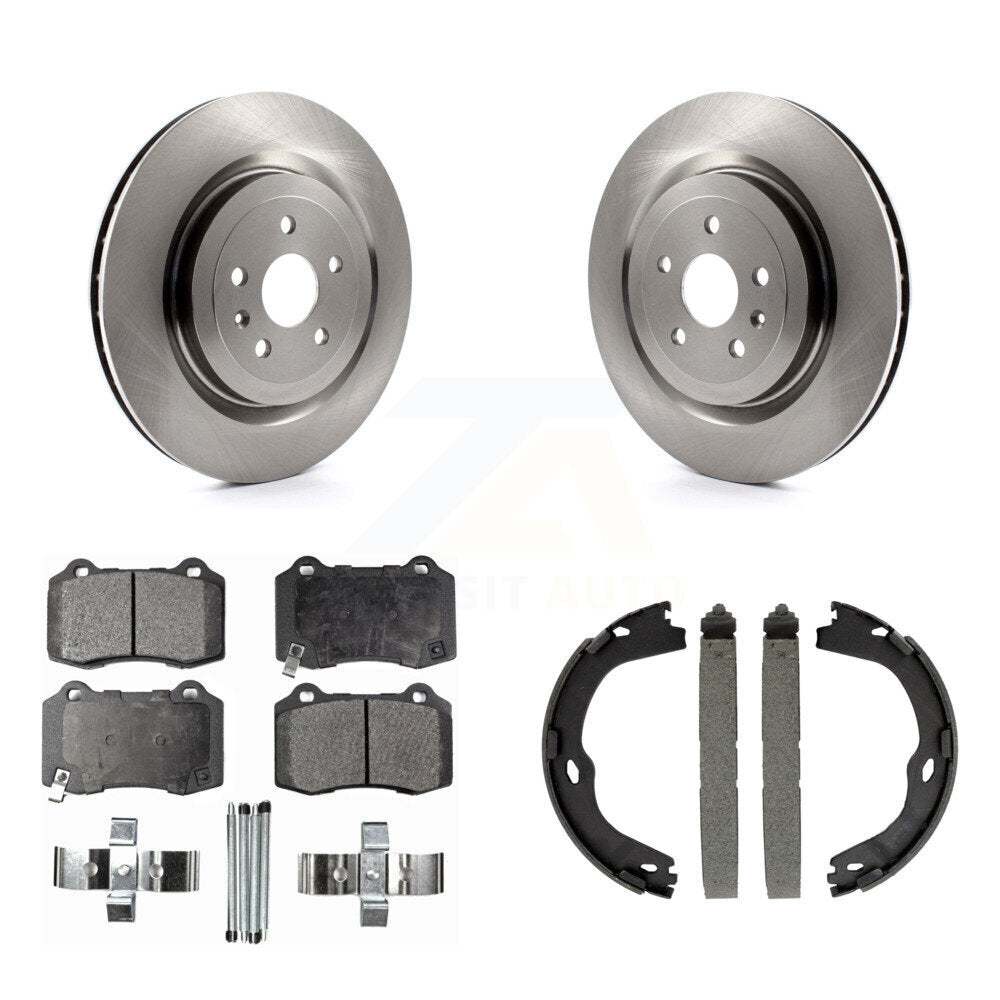 Transit Auto K8F-104456 Disc Brake Kit for 2016-2023 Chevrolet Camaro, Cadillac CTS - Rear product image