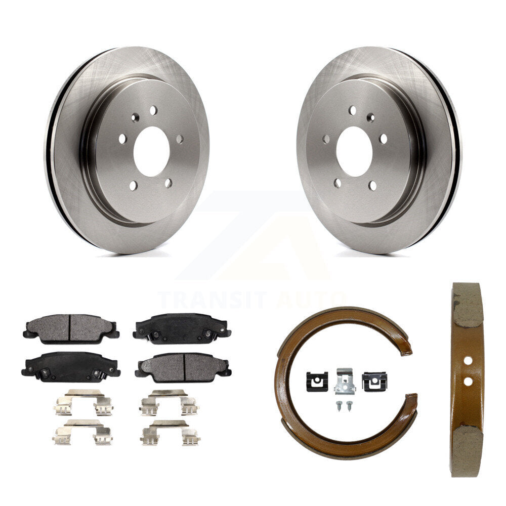 Transit Auto K8F-104458 Disc Brake Kit for 2003-2011 Cadillac STS, Cadillac CTS - Rear product image
