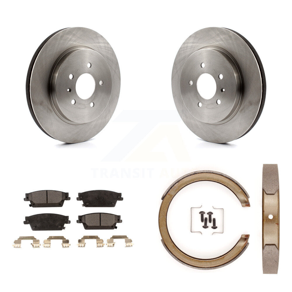 Transit Auto K8F-104460 Disc Brake Kit for 2005-2008 Cadillac STS - Rear product image