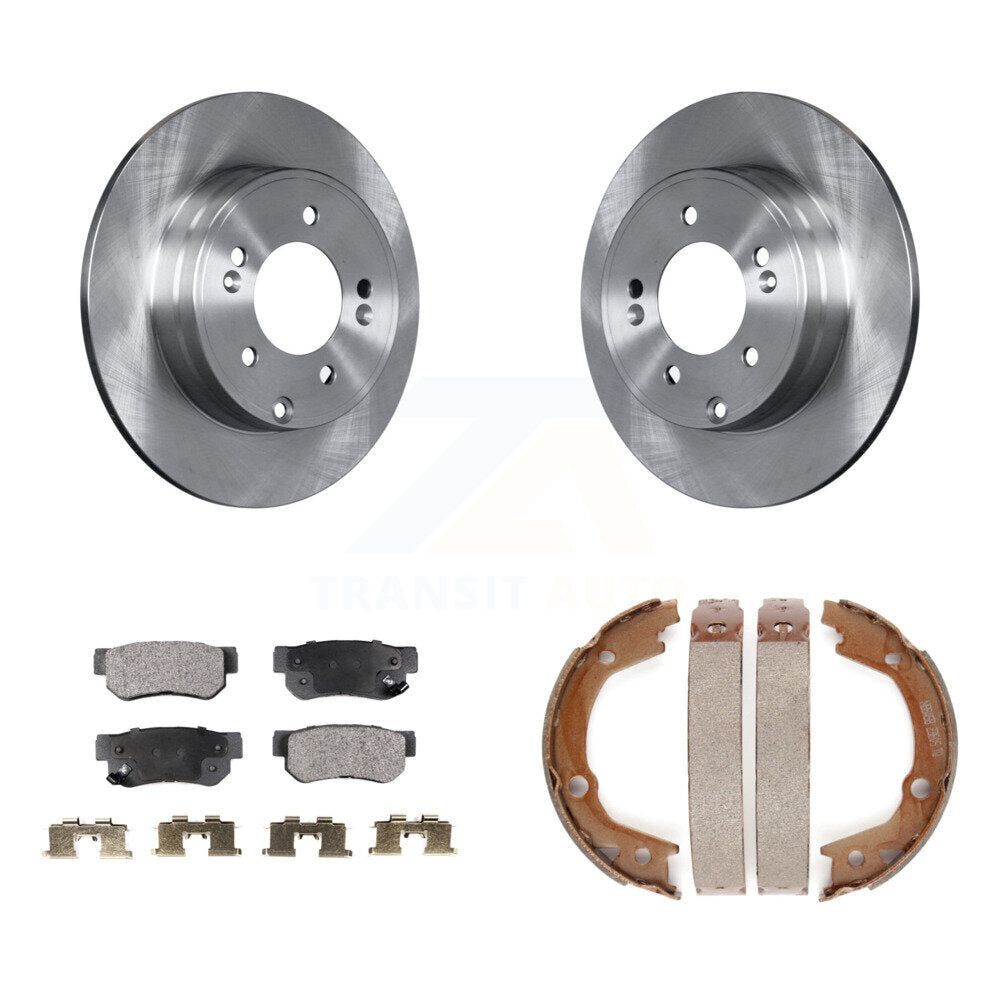 Transit Auto K8F-104467 Disc Brake Kit for 2006-2008 Hyundai Sonata - Rear product image