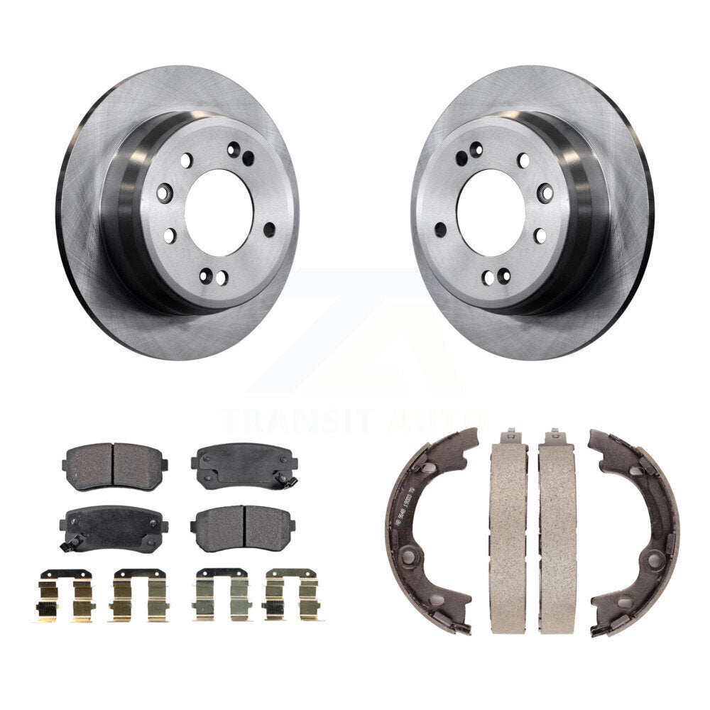Transit Auto K8F-104472 Disc Brake Kit for 2009-2015 Hyundai Elantra, Hyundai Tucson - Rear product image