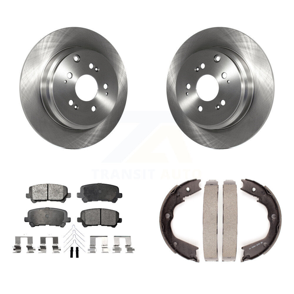 Transit Auto K8F-104475 Disc Brake Kit for 2007-2015 Acura ZDX, Honda Pilot, Acura MDX - Rear product image