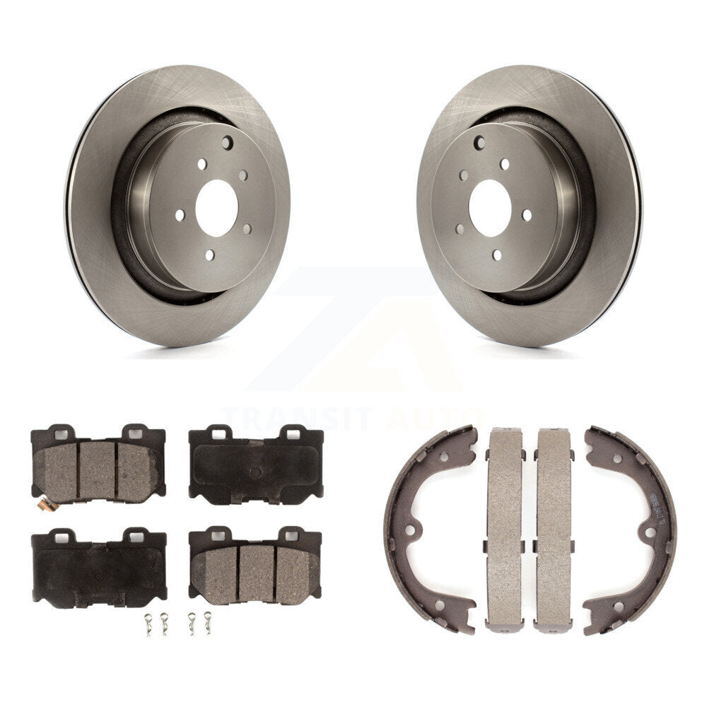 Transit Auto K8F-104478 Disc Brake Kit for 2009-2016 INFINITI Q70, INFINITI Q70L, INFINITI Q50 & more - Rear product image
