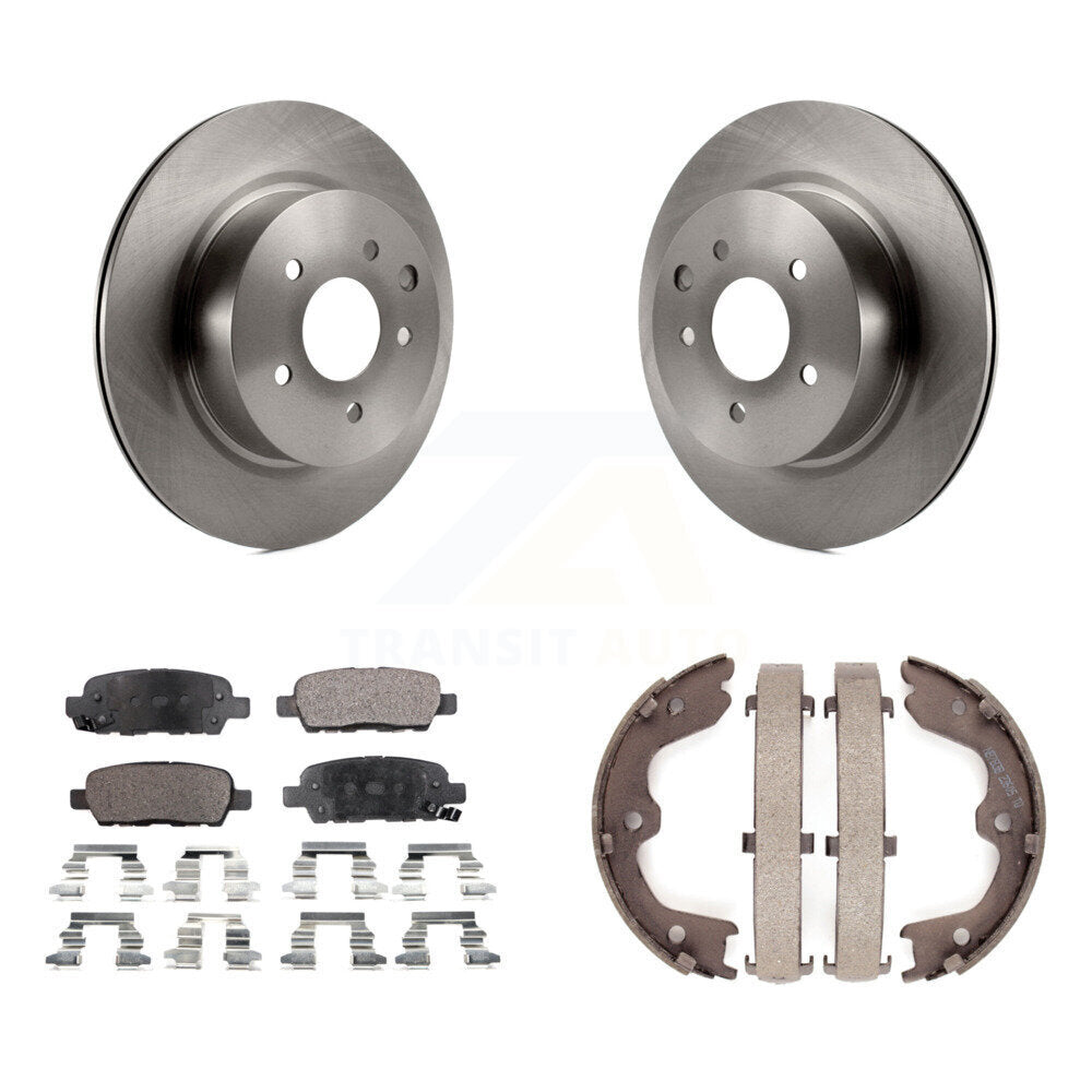 Transit Auto K8F-104479 Disc Brake Kit for 2005-2022 Nissan Maxima, INFINITI QX50, INFINITI EX37 & more - Rear product image