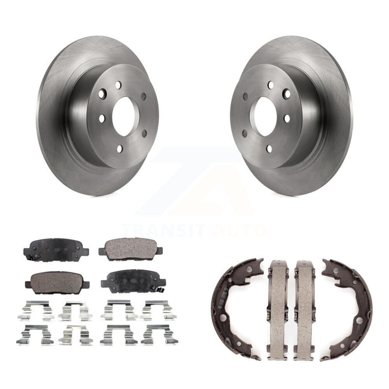 Transit Auto K8F-104481 Disc Brake Kit for 2007-2019 Nissan Juke, Nissan Sentra - Rear product image