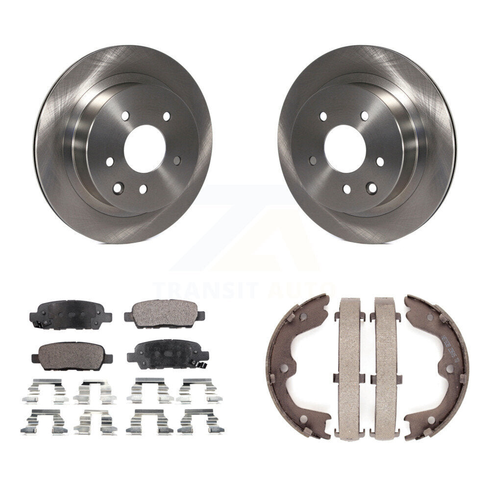 Transit Auto K8F-104487 Disc Brake Kit for 2003-2005 INFINITI G35, Nissan 350Z - Rear product image