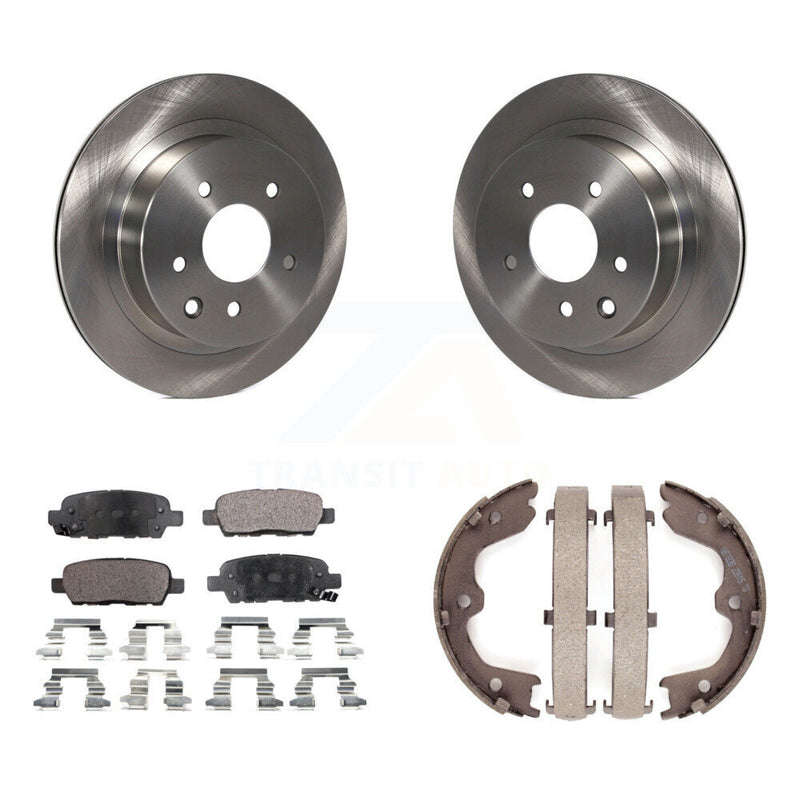 Transit Auto K8F-104487 Disc Brake Kit for 2003-2005 INFINITI G35, Nissan 350Z - Rear product image