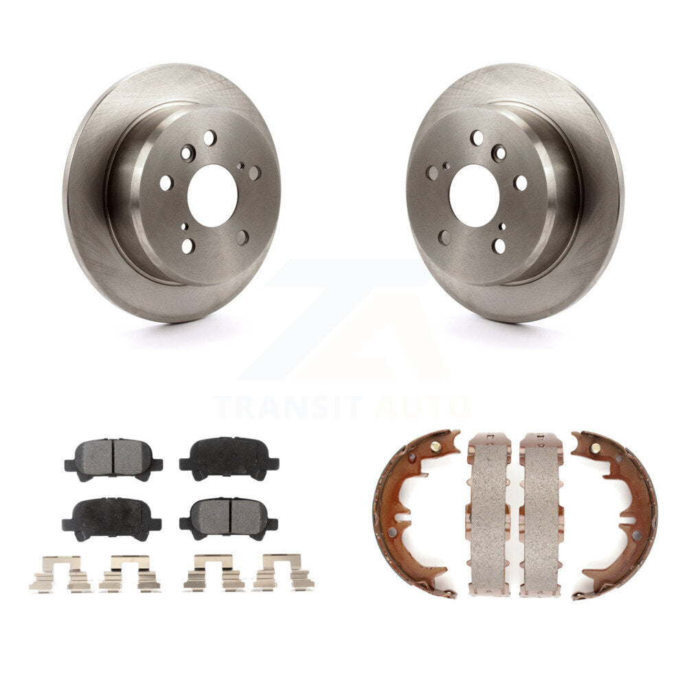 Transit Auto K8F-104491 Disc Brake Kit for 2002-2008 Toyota Avalon, Toyota Solara, Toyota Camry - Rear product image