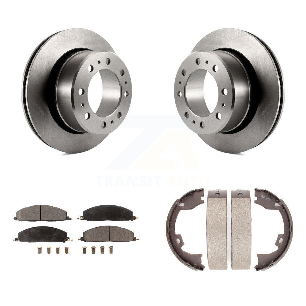 Transit Auto K8F-104494 Disc Brake Kit for 2009-2018 Ram 1500, Ram 2500, Ram 3500 & more - Rear product image