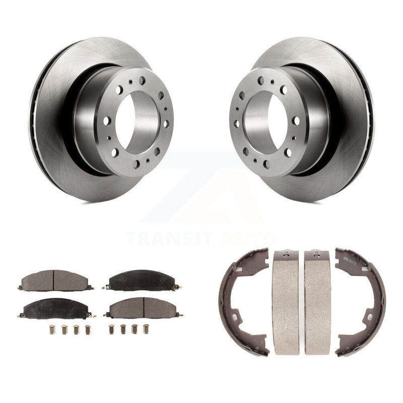 Transit Auto K8F-104494 Disc Brake Kit for 2009-2018 Ram 1500, Ram 2500, Ram 3500 & more - Rear product image
