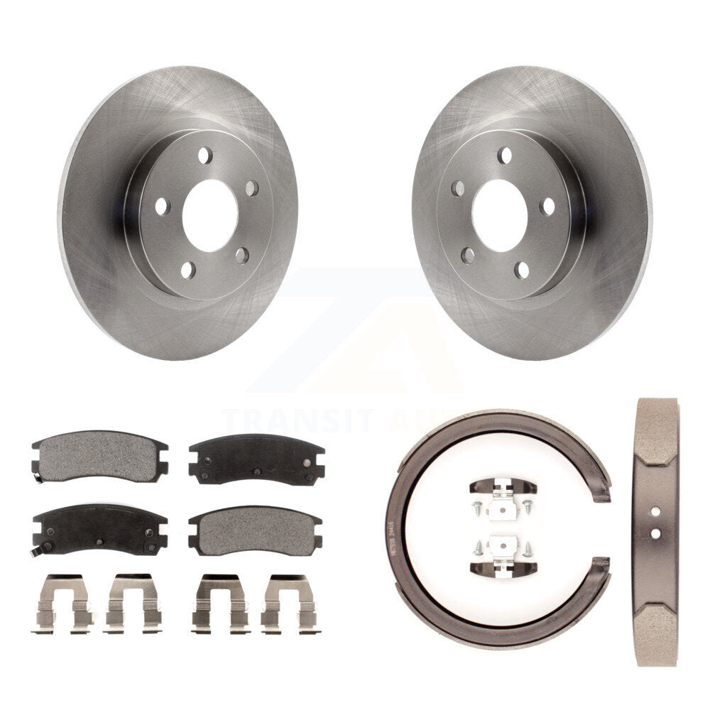 Transit Auto K8F-104496 Disc Brake Kit for 2000-2005 Cadillac DeVille - Rear product image