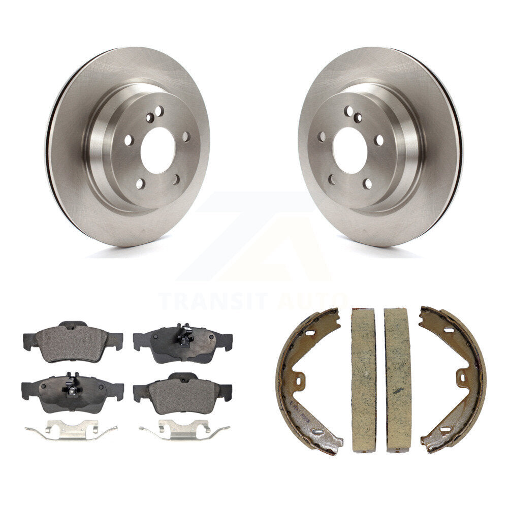 Transit Auto K8F-104506 Disc Brake Kit for 2010-2016 Mercedes-Benz E350, Mercedes-Benz E400, Mercedes-Benz CLS400 - Rear product image