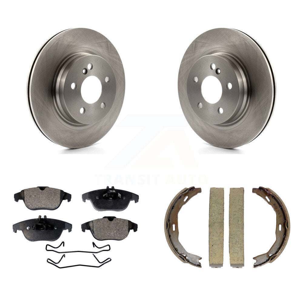 Transit Auto K8F-104507 Disc Brake Kit for 2008-2016 Mercedes-Benz C300, Mercedes-Benz C250, Mercedes-Benz E550 & more - Rear product image