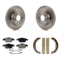 Transit Auto K8F-104507 Disc Brake Kit for 2008-2016 Mercedes-Benz C300, Mercedes-Benz C250, Mercedes-Benz E550 & more - Rear product image