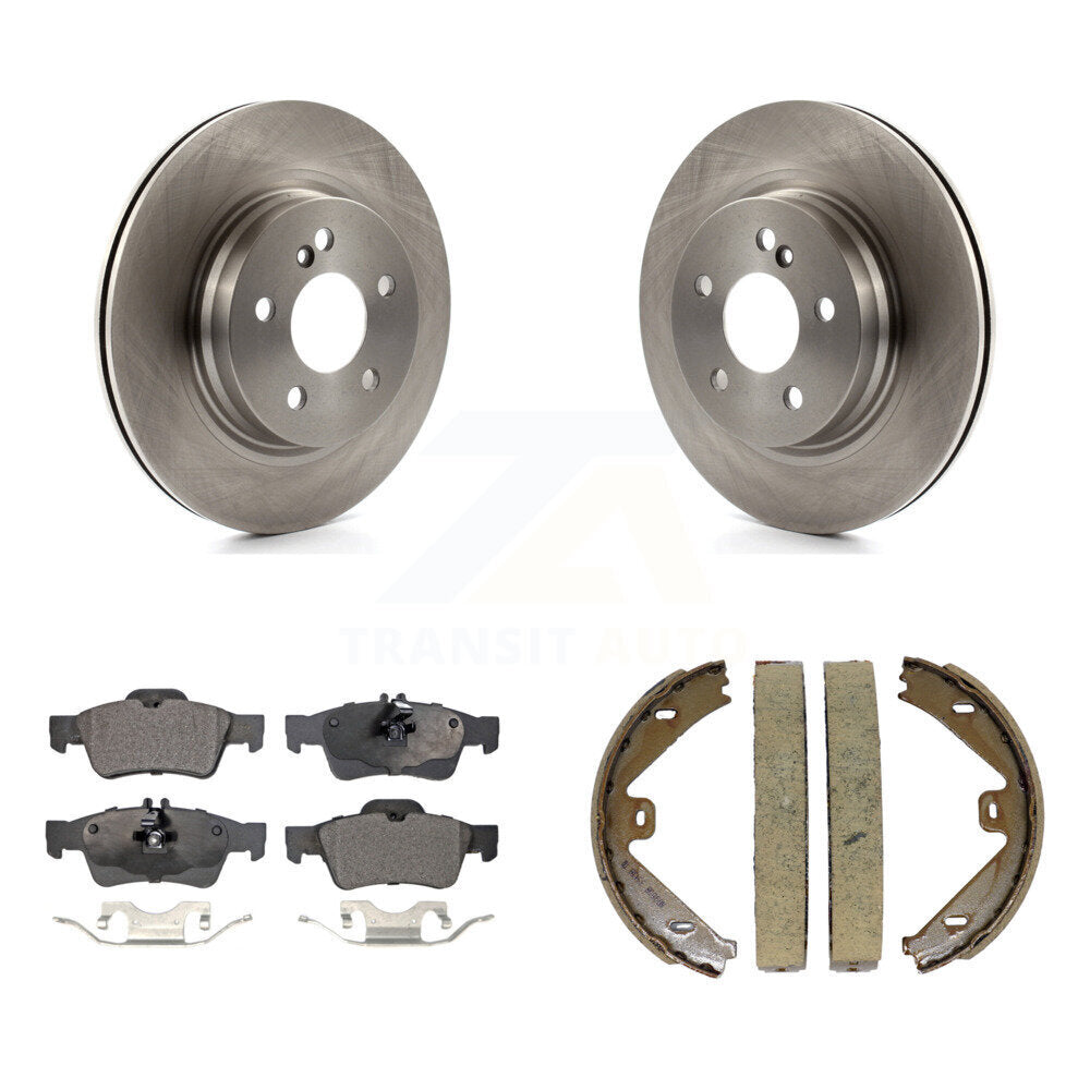 Transit Auto K8F-104508 Disc Brake Kit for 2010-2013 Mercedes-Benz E550 - Rear product image