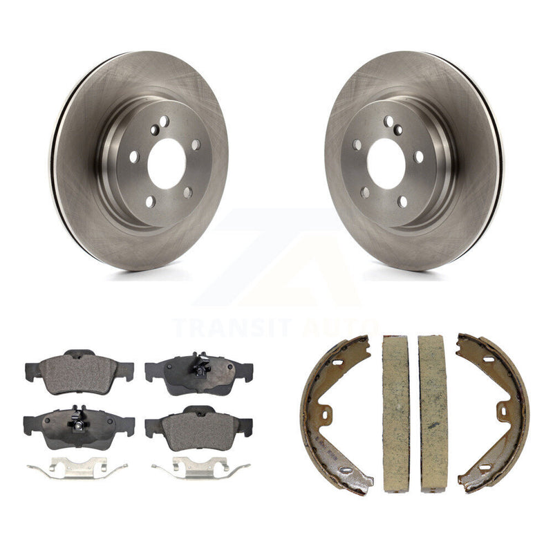 Transit Auto K8F-104508 Disc Brake Kit for 2010-2013 Mercedes-Benz E550 - Rear product image