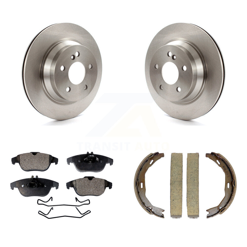 Transit Auto K8F-104510 Disc Brake Kit for 2010-2015 Mercedes-Benz E400, Mercedes-Benz E350 - Rear product image