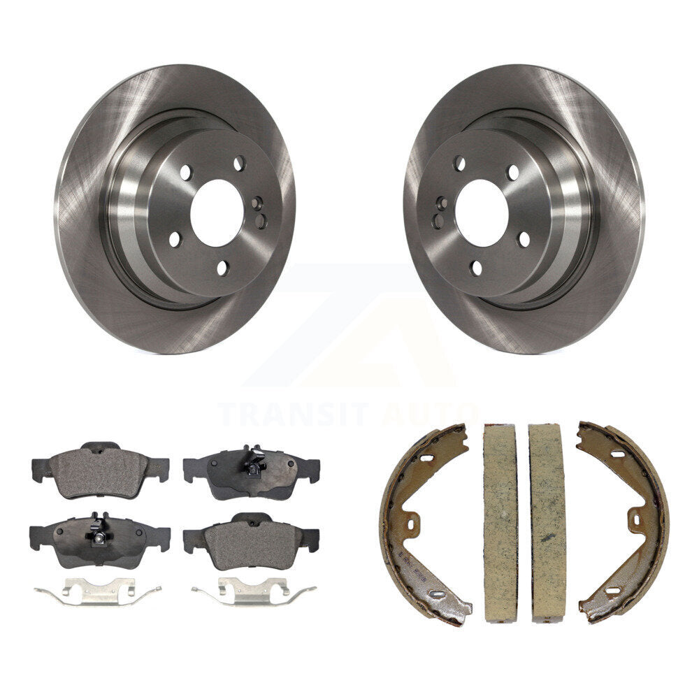 Transit Auto K8F-104511 Disc Brake Kit for 2010-2016 Mercedes-Benz E250, Mercedes-Benz E350 - Rear product image
