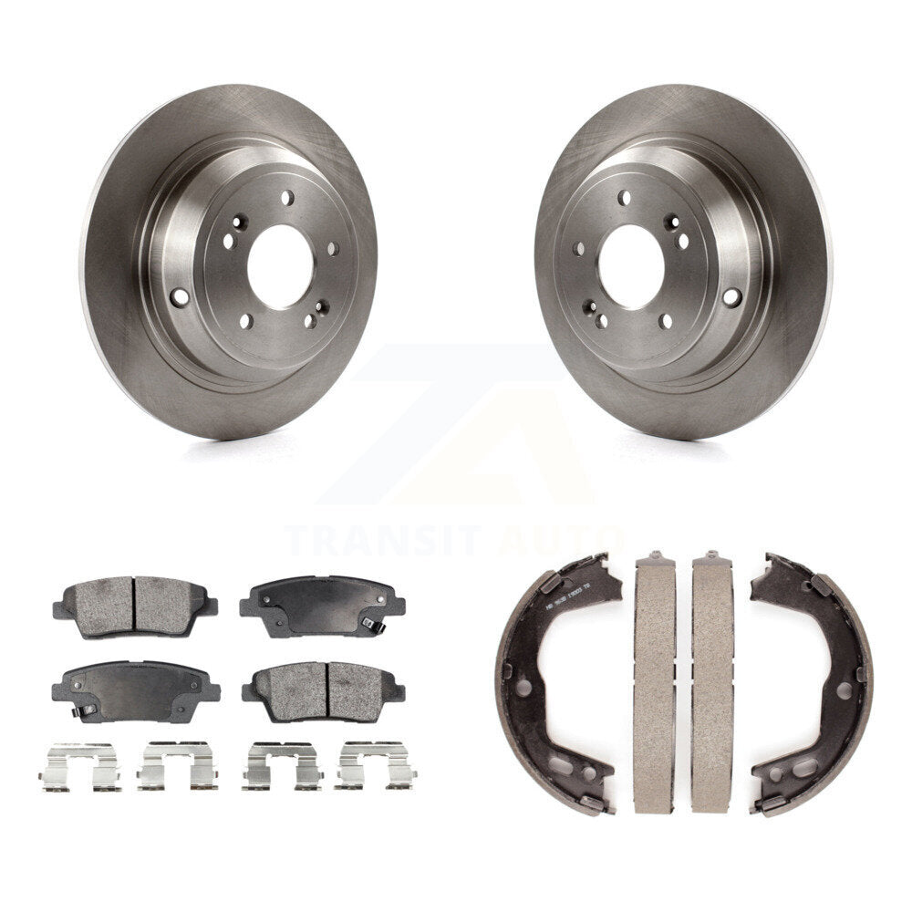 Transit Auto K8F-104514 Disc Brake Kit for 2010-2014 Hyundai Genesis - Rear product image