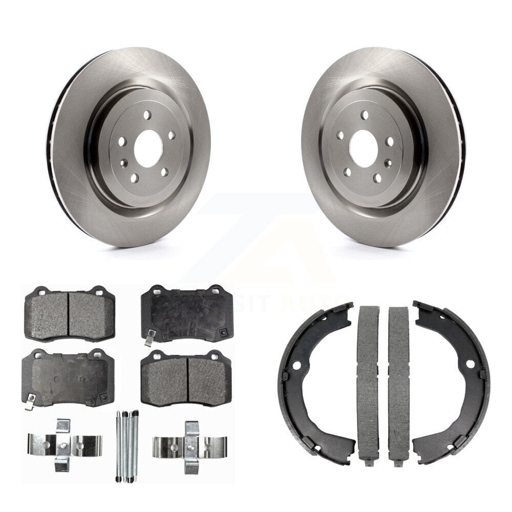 Transit Auto K8F-104522 Disc Brake Kit for 2009-2015 Cadillac CTS, Chevrolet Camaro - Rear product image