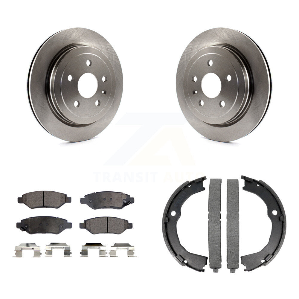 Transit Auto K8F-104523 Disc Brake Kit for 2008-2015 Cadillac CTS, Chevrolet Camaro - Rear product image