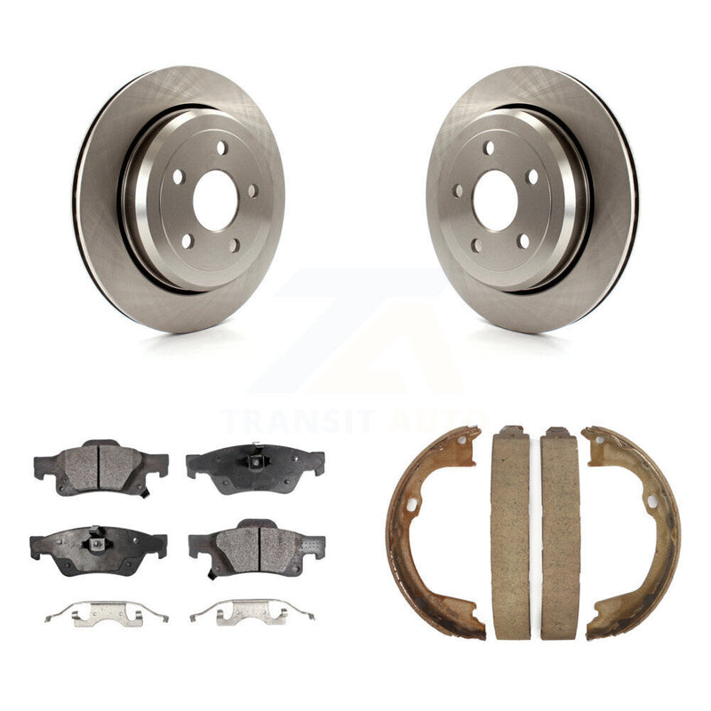 Transit Auto K8F-104527 Disc Brake Kit for 2011-2022 Jeep Grand Cherokee WK, Dodge Durango, Jeep Grand Cherokee - Rear product image