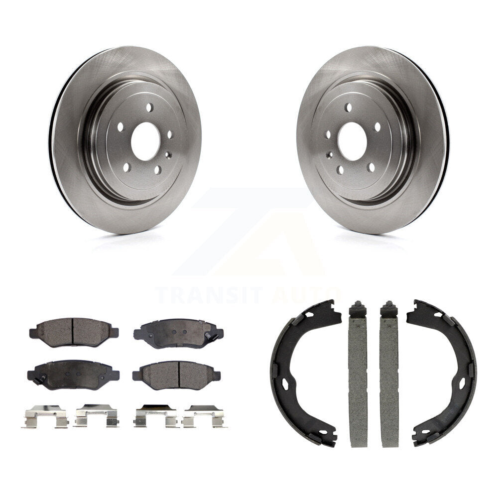 Transit Auto K8F-104530 Disc Brake Kit for 2014 Cadillac CTS - Rear product image