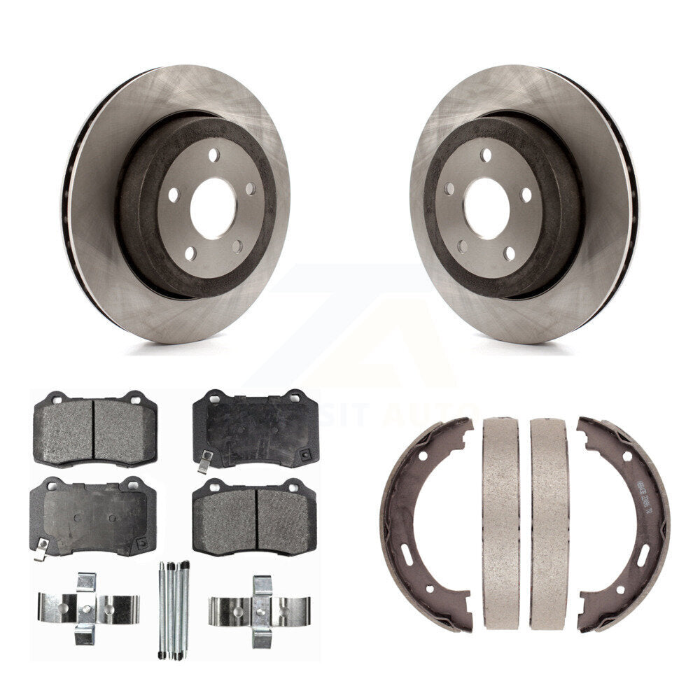 Transit Auto K8F-104535 Disc Brake Kit for 2006-2010 Jeep Grand Cherokee - Rear product image