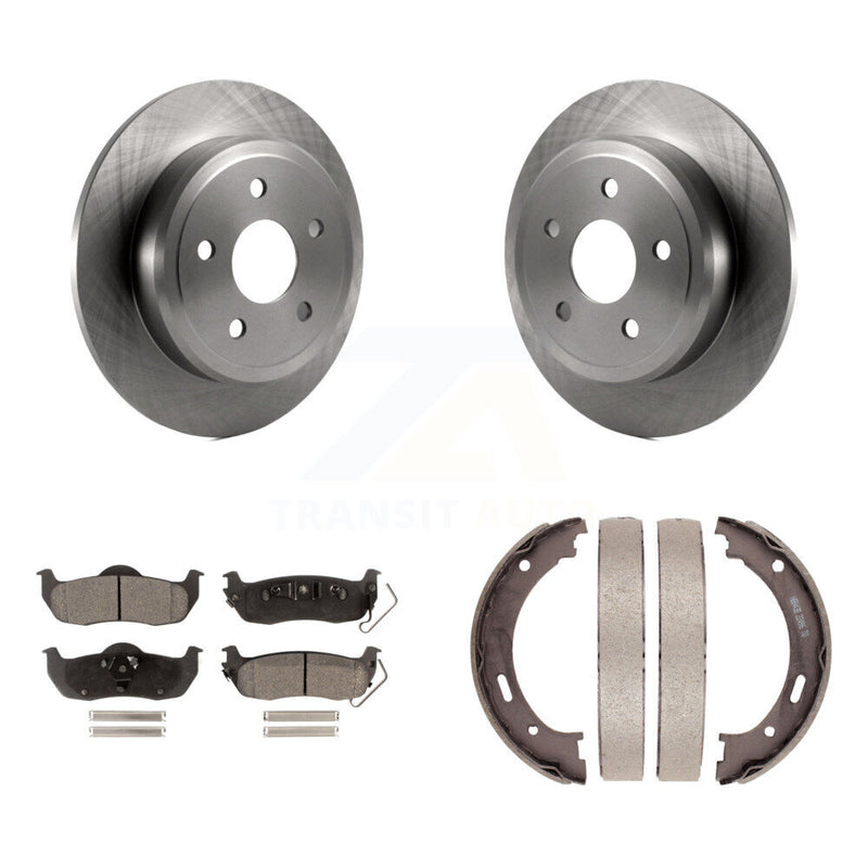 Transit Auto K8F-104536 Disc Brake Kit for 2005-2010 Jeep Grand Cherokee, Jeep Commander - Rear product image