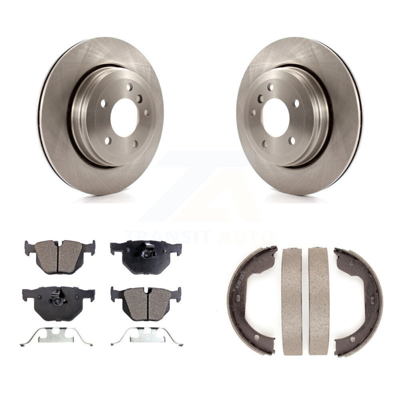 Transit Auto K8F-104539 Disc Brake Kit for 2004-2009 BMW 528i, BMW 525i, BMW 530i - Rear product image