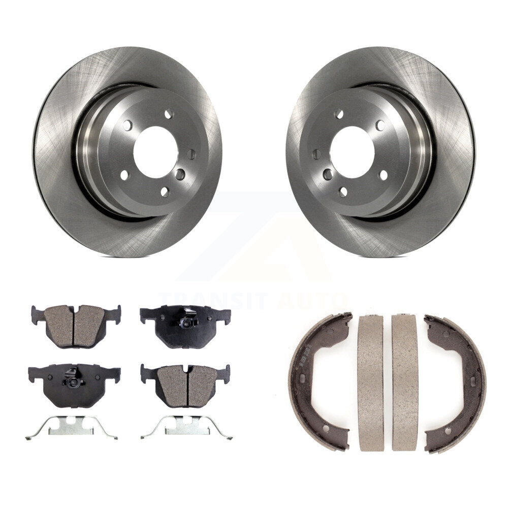 Transit Auto K8F-104540 Disc Brake Kit for 2006-2010 BMW 528i, BMW 535i xDrive, BMW 528i xDrive & more - Rear product image